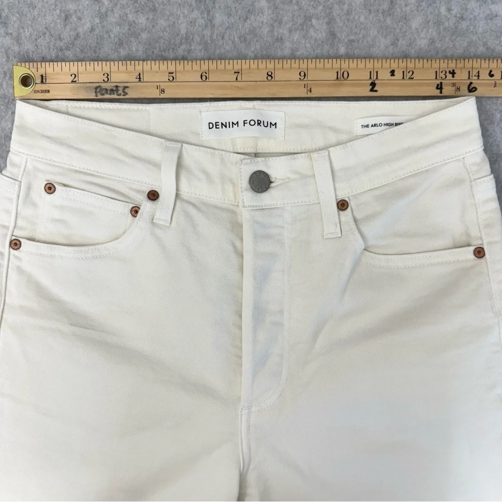 Aritzia x DENIM FORUM The Arlo High Rise Straight size 27 - Picture 14 of 17